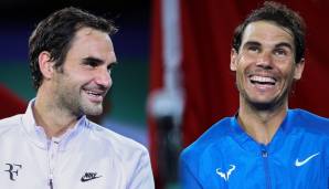 2017 beim Shanghai Masters - Sieger: Federer (6:4, 6:3).