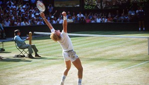 Boris Becker triumphierte 1985 erstmals in Wimbledon