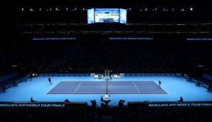 Die O2-Arena in London ist eine der größten Tennisbühnen der Welt