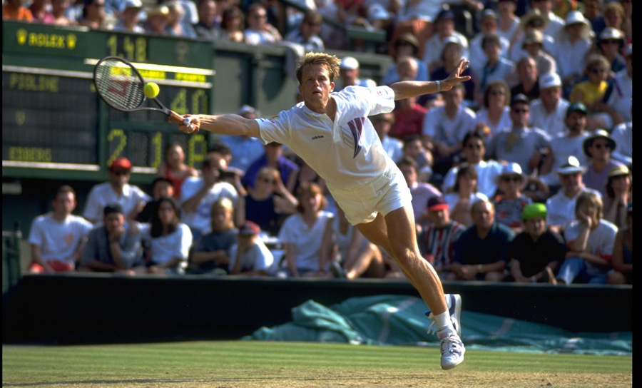 Platz 8, Stefan Edberg: aktiv von 1983 bis 1996, 801 Matches gewonnen