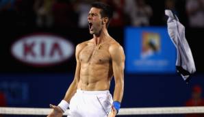 Platz 6, Novak Djokovic (Serbien) - Siege: 99, Niederlagen: 134, Siegquote: 42,49 Prozent
