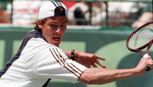 Jahrgang 1980: Marat Safin (Russland) - Erster Matcherfolg beim ATP-Turnier in Philadelphia 1998.