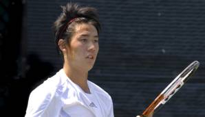 Jahrgang 1989: Kei Nishikori (Japan) - Erster Matcherfolg beim ATP-Turnier in Indianapolis 2007.
