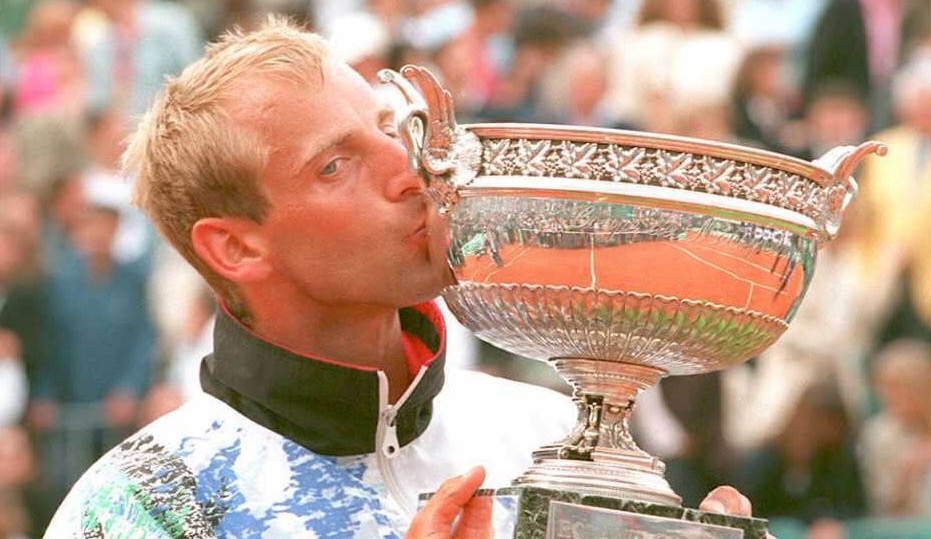 Thomas Muster, 1995, Sieger im Einzel der French Open.