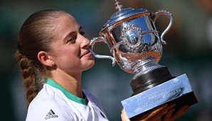 Jelena Ostapenko krönte sich in Paris zur Siegerin der French Open 2017