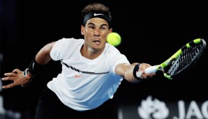 Die Hot Shots von Rafael Nadal bei den Australian Open 2017