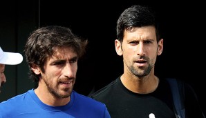 Pablo Cuevas und Novak Djokovic haben das Licht am Chatrier ausgemacht