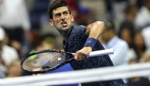 Novak Djokovic fühlt sich bei den US Open pudelwohl