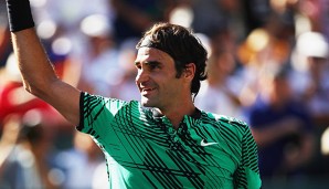Roger Federer war in Indian Wells noch als Außenseiter gestartet