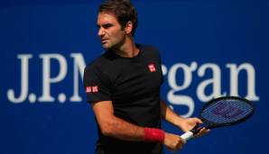 Roger Federer bei den US Open 2018