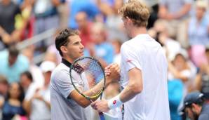 Wären momentan bei den ATP-Finals dabei: Dominic Thiem (l.) und Kevin Anderson (r.)