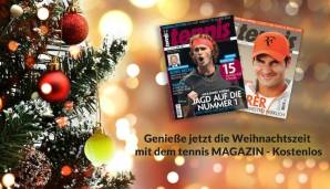 Das tennis Magazin zwei Monate kostenlos testen