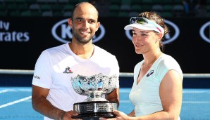 Juan Sebastian Cabal und Abigail Spears sind die Überraschungssieger im Mixed-Wettbewerb der Australian Open