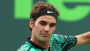Roger Federer gibt sich in Miami keine Blöße