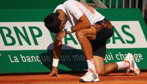Novak Djokovic läuft seiner Bestform in dieser Saison noch hinterher