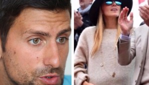 Eindeutig schwanger, oder "Nole"? - Novak Djokovic und Ehefrau Jelena in Monte Carlo