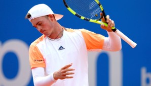 Maximilian Marterer muss weiter auf seinen ersten ATP-Hauptfeldsieg warten