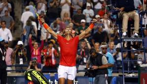 Nadal schlug in Toronto Wawrinka.