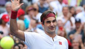 Roger Federer wird am Wochenende beim Laver Cup aufschlagen