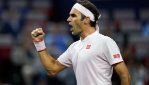 Roger Federer souerän im Shanghai-Viertelfinale