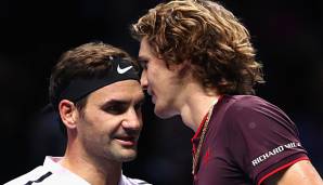 Alexander Zverev und Roger Federer verstehen sich prächtig