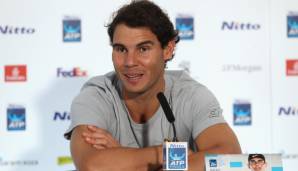 Hält das Knie? Rafael Nadal will in London alles versuchen