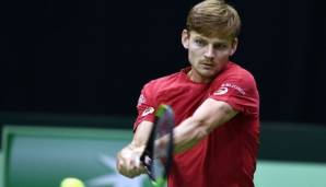 David Goffin ist der Star im belgischen Davis-Cup-Team