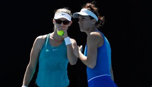 Andrea Petkovic ist mit ihrer Partnerin Mirjana Lucic-Baroni im Doppel-Viertelfinale ausgeschieden.