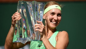 Elena Vesnina gewann sensationell in Indian Wells