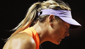 Maria Sharapova hat gereizt auf Konfrontationen mit ihrer Doping-Vergangenheit reagiert