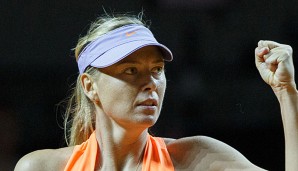 Maria Sharapova will im Sommer fleißig sein