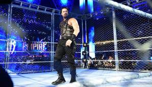 Ein Highlight jagt das nächste: Roman Reigns stand Universal-Champion Brock Lesnar in einem Stahlkäfigkampf gegenüber.