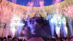 Aufgrund eines Zehnjahresvertrags mit Saudi-Arabien über eine "strategische Multi-Plattform-Partnerschaft" geben sich die WWE-Stars in Fernost die Ehre. SPOX zeigt die besten Bilder des Riesen-Events.