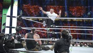 Natürlich gab sich auch WWE-Commissioner Shane McMahon die Ehre.