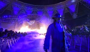 The Undertaker brachte die Arena zum Beben.
