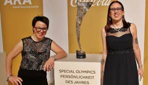 Special Olympics: Romana Zablatnik (Mehrfache Schwimm-Staatsmeisterin).