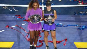 Bianca Andreescu triumphierte über Serena Williams.