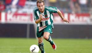 Roman Wallner: Juni 1999 - Juni 2004 bei Rapid (155 Spiele, 49 Tore), Jänner 2006 - August 2007 bei Austria (53 Spiele, acht Tore).
