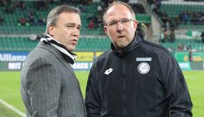 Christian Jauk und Günter Kreissl vom SK Sturm Graz