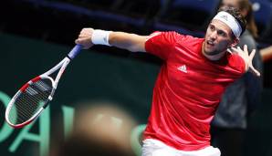 Dominic Thiem wird gemeinsam mit Dennis Novak beim ATP-Cup für Österreich antreten.