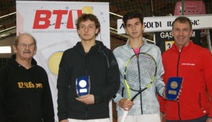 Luka Mrsic darf erstmals über einen internationalen U18-Turniersieg jubeln