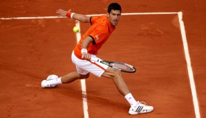 Novak Djokovic hatte auch in Runde zwei keine Probleme