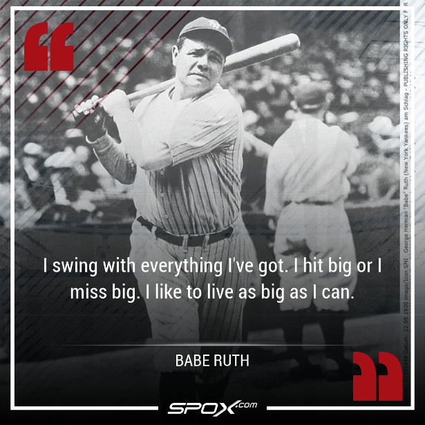 Bis heute eine Legende in den USA: Babe Ruth