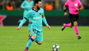 Platz 1: Lionel Messi (FC Barcelona, RF) - Gesamtstärke: 94.