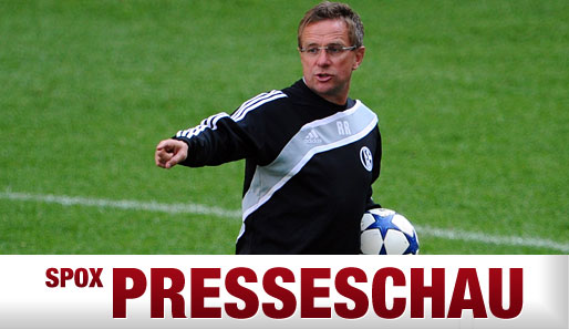 Schalke-Trainer Ralf Rangnick möchte noch nicht Ralf Fährmann als Stammtorwart bestimmen