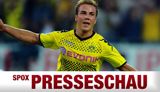 Dortmunds Mario Götze lieferte gegen den Hamburger SV eine Gala-Vorstellung ab