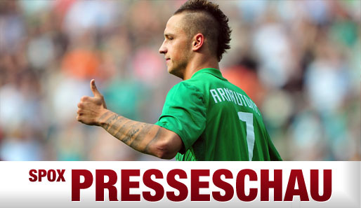 Werder Bremens Marko Arnautovic will gegen Bayern München endlich wieder das Tor treffen