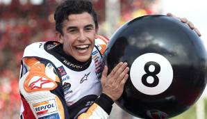 Marc Marquez (Spanien, MotoGP) - gewann seinen sechsten WM-Titel innerhalb von sieben Jahren, mit einer Rekordpunktzahl von 420. Fuhr in 12 von 19 Rennen zum Sieg.