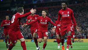 FC Liverpool (Großbritannien, Fußball) - die Reds lagen nach dem Champions-League-Halbfinal-Hinspiel gegen den FC Barcelona mit 0:3 zurück. Das Rückspiel im Anfield Stadium gewann die Mannschaft von Jürgen Klopp spektakulär mit 4:0.