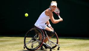 DIE ÜBRIGEN NOMINIERTEN: Diede de Groot (Niederlande, Tennis) - gewann 2019 drei der Grand-Slam-Titel im Einzel der Frauen und verlor erst im Finale in Wimbledon.